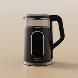 Ấm đun siêu tốc LocknLock Digital electric kettle 1.7L- Màu đen EJK286BLK 5 chế độ nhiệt, giữ ấm 2 giờ
